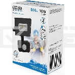 Прожектор светодиодный GAUSS 628511310 Elementary LED 10W 700lm IP65 6500К с датчиком движения 1/40, фото3