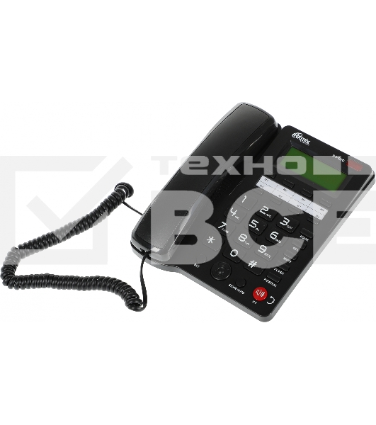 Телефон проводной Ritmix RT-550 черный