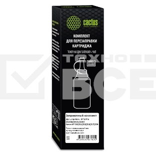 Тонер Cactus CS-RK-CF283X черный туба 120гр. (в компл.:чип) для принтера HP LJ Pro M225dn/M201/M202 Canon MF 210/211/212/216/217/220