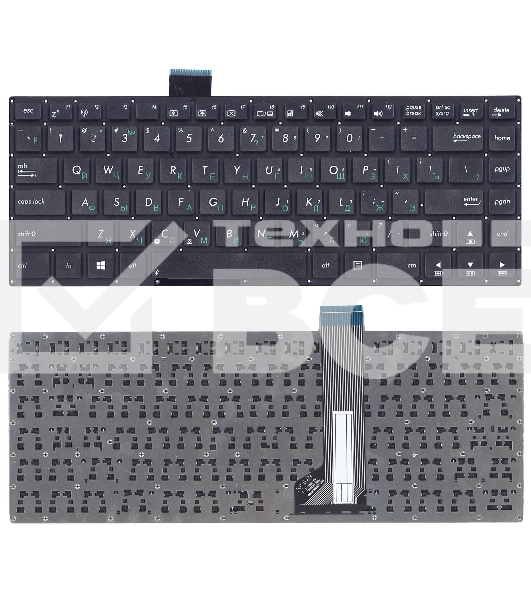 Клавиатура для ноутбука Asus VivoBook S400CA S451 S401 черная