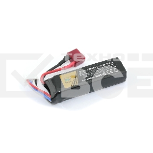 Портативный аккумулятор Li-Pol 11.1V 401855 1400mAh разъем T-plug