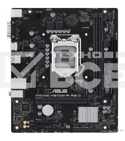 Материнская плата ASUS PRIME H510M-R R2.0-SI, LGA 1200, Intel H470, 2xDDR4, 4xSATA, 1xPCIe 4.0 x16, 1xPCIe x1, 1xHDMI, 1xVGA, 2xUSB-A 3.2 Gen 1, 2xUSB-A 2.0, 1x 1Gb LAN, 3x3.5 мм, 7.1, mATX