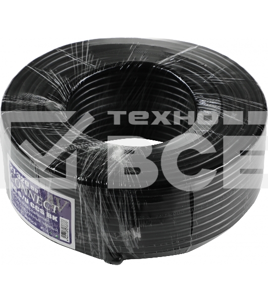 Кабель Premier CONNECT-AV RG-6/U CCS BK 50м. (катушка:50м) черный (21-320 50)