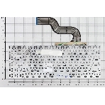 Клавиатура для ноутбука Samsung RC410, черная, фото2