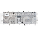 Клавиатура для ноутбука Sony Vaio VPC-EA белая без рамки, фото 1