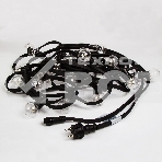 Гирлянда Neon-night LED Galaxy Bulb String 10м, черный каучук, 30 лампx6 LED теплый белый, влагостойкая IP65, фото11