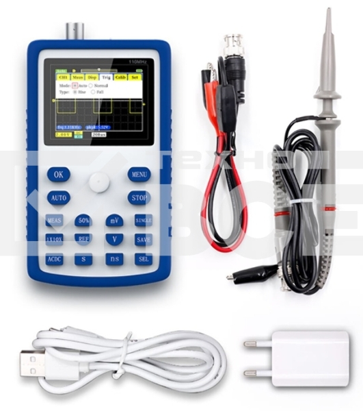 Мини-портативный цифровой осциллограф FNIRSI-1C15