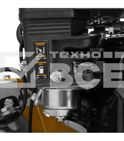 Мотоблок Denzel DPT-170, 7 л.с., ремен.сцеп, шир 85 см, глуб 35 см,фрез 3х3,ШОМ,скор 2В/1Н,кол 8