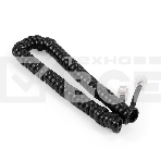 Патч-корд телефонный ExeGate TC4P4C-2M (шнур для телефонной трубки, витой, RJ-10 (4P-4C), 2м, черный), фото5