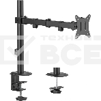 Кронштейн для мониторов Cactus CS-VM-D32-BK черный 17'-32' макс.9кг настольный поворот и наклон, фото 1