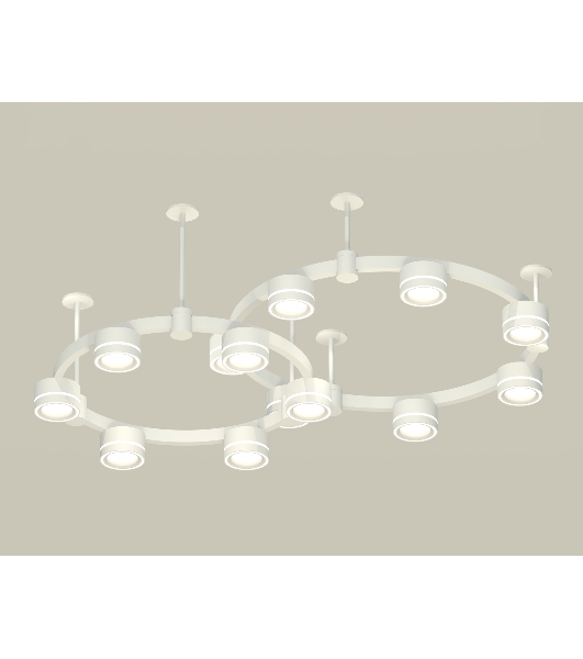 Светильник Ambrella light XR92211004/13 SWH/FR белый песок/белый матовый GX53 (A9221, A9226, C9236, C9231, N8433)