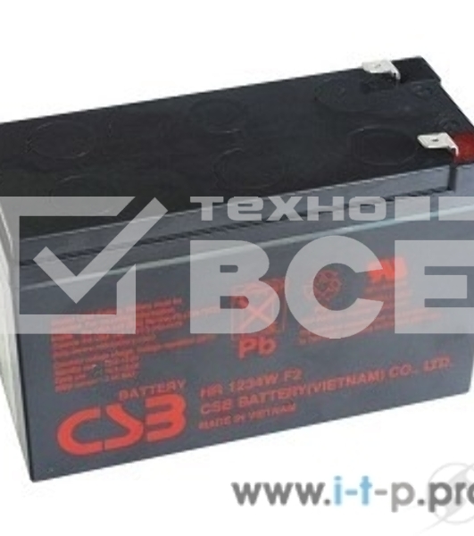 Батарея CSB UPS 123607 (12V, 7.5Ah)