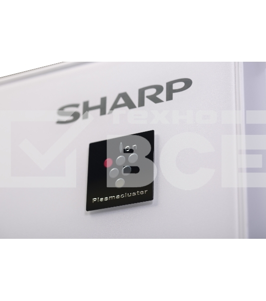 Холодильник Sharp SJGX98PWH белое стекло четырехкамерный 394/211л морозилка снизу
