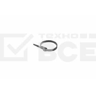 Хомут-стяжкa нейлоновая усиленная с двойным горизонтальным замком Rexant 180x6,0 мм, черная, упаковка 100 шт.