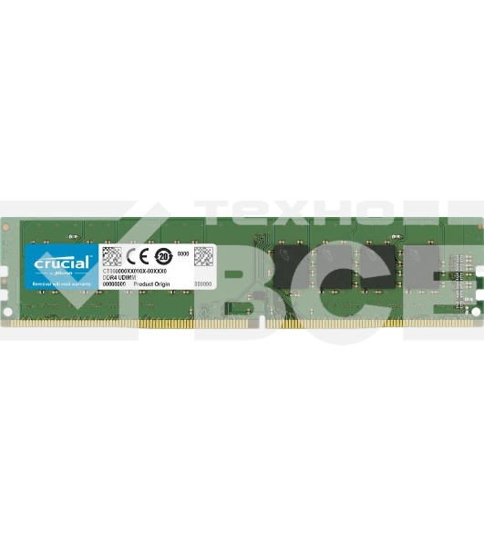 Оперативная память Crucial, DDR4, 8GB (1x8GB), 3200MHz, CL22