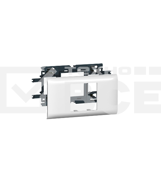 Суппорт 2мод. Mosaic для кабель-канала DLP с крышкой 65мм Legrand