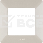 Рамка 'Слоновая кость'. 1-постовая универсальная Valena LIFE, фото4