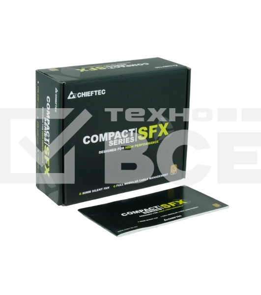 Блок питания, Chieftec, CSN-650С, 650Вт, 80 PLUS Gold 80мм, модульный, черный
