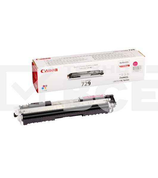 Картридж лазерный Canon Cartridge 729M (4368B002) пурпурный (1000 стр.) для CANON i-Sensys LBP-7010C/7018C