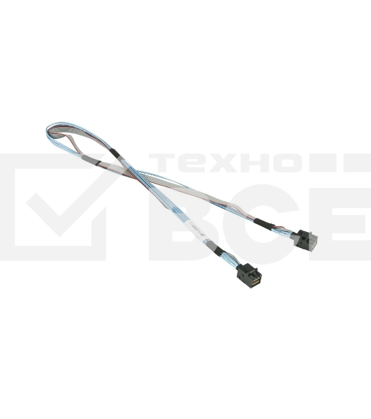 Supermicro CBL-SAST-0593 Internal Mini-SAS HD to Mini-SAS HD 60cm,30AWG,12Gb/s 