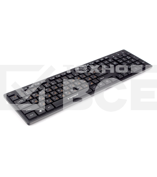 Клавиатура Gembird KB-8360U проводная, USB, черный