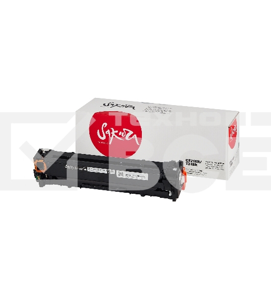 Картридж лазерный Sakura CF210X/731Bk для HPLaserJet Pro 200 color M251/275/276, Canon LBP7100Cn / 7110Cw, черный, 2400 к.