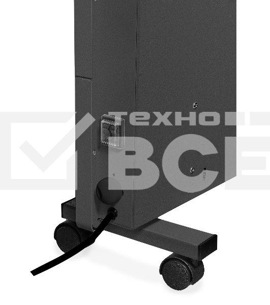 Конвектор Domfy DCB-CH1315 1500Вт черный