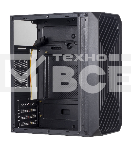 Компьютерный корпус Accord ACC-265B черный без БП mATX 1x80mm 1x92mm 2x120mm 2xUSB2.0 1xUSB3.0 audio