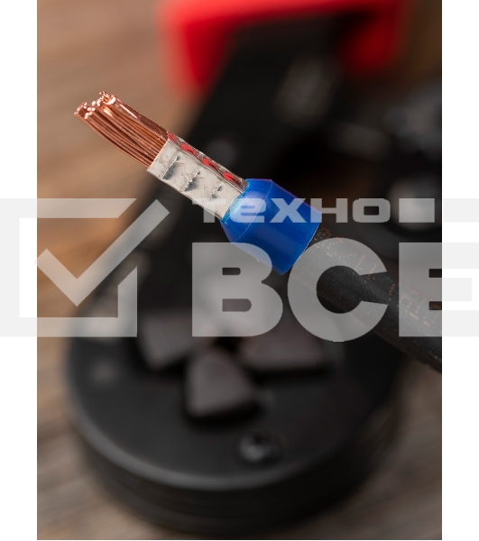 Наконечник штыревой втулочный изол. НШвИ 16.0-12 (уп.50шт) EKF nhvi-16.0-12