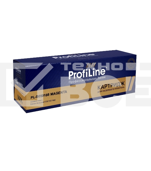 Картридж Тонер-туба PL-S050188 для принтеров Epson AcuLaser C1100D/C1100DN/C1100N/CX11N/CX11NF/CX11NFC/CX11NFT Magenta 4000 копий ProfiLine