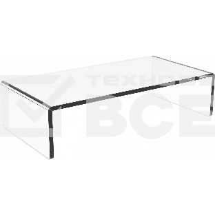 Подставка под монитор Cactus CS-MR-PL прозрачный