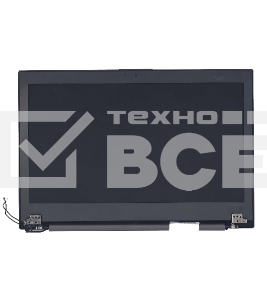 Матрица (крышка) для Asus PRO ADVANCED BU400A черная в сборе