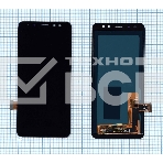 Дисплей для Samsung Galaxy A8 (2018) SM-A530F в сборе с тачскрином (OLED) черный, фото 1