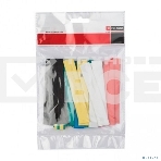 Набор трубок термоусадочных тонкостен. 4/2 (7 цветов по 3шт 100мм) EKF tut-n-4, фото2