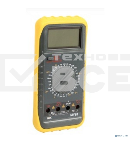 Мультиметр цифровой Professional MY61 ИЭК TMD-5S-061