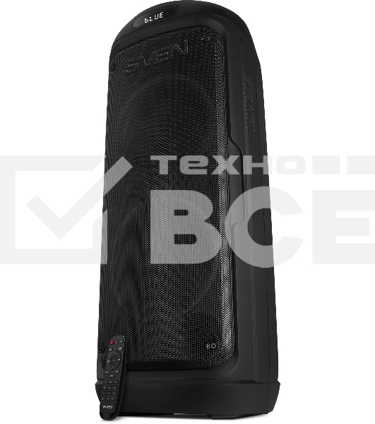 Мобильные колонки Sven PS-770 2.0 черный 2x50W  Bluetooth