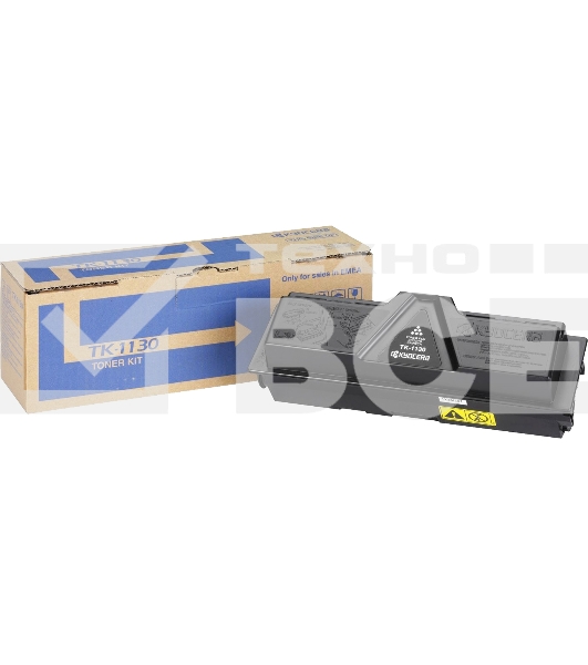 Картридж лазерный Kyocera TK-1130 (1T02MJ0NL0/1T02MJ0NLC) черный для FS-1030MFP/DP/1130MFP, M2030dn/PN/M2530dn 3000 стр.