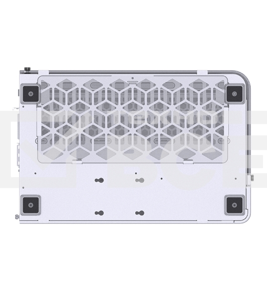 Корпус без блока питания Корпус JONSBO TK-3 White ATX без БП, mini-ITX, micro-ATX, белый