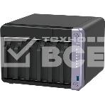 Сетевое хранилище NAS Qnap TS-632X-4G 6-bay настольный Alpine AL-524, фото7