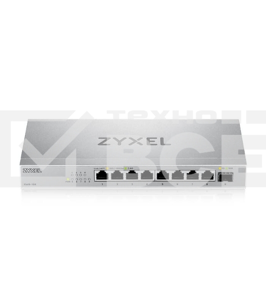 Коммутатор Zyxel XMG-108-ZZ0101F 8x2.5Гбит/с 1SFP+ неуправляемый