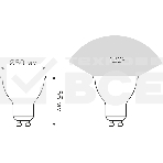 Лампа светодиодная Gauss Elementary 13621 11Вт цок.:GU10 софит 180B св.свеч.бел.нейт. MR16 (упак.:10шт), фото 1