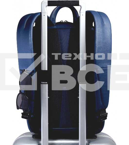 Рюкзак Piquadro Than CA6610S135/BLU синий кожа