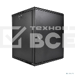 Шкаф телекоммуникационный настенный разборный ЦМО ЭКОНОМ 15U (600 350) дверь металл, черный, фото14