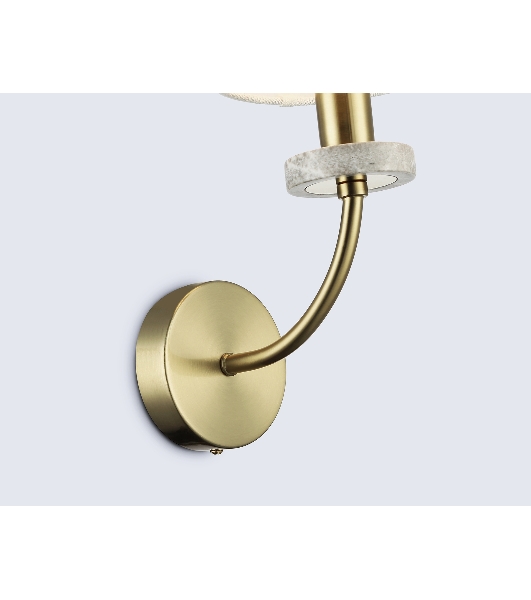 Настенный светильник Ambrella light LH75359 SB/WH бронза/белый E14 max 40W 140*205*350