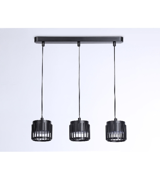 Светильник Ambrella light TN71175/3 BK черный GX53/3 400*100*1080