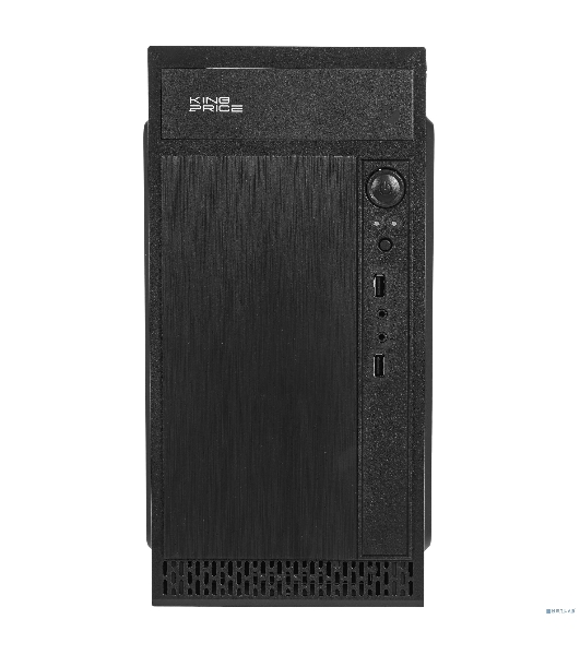 Компьютерный корпус KingPrice KPCC-MN211 черный без БП mATX 1x80мм 2x120мм 2xUSB 2.0 audio