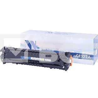 Картридж лазерный NV Print совместимый HP CE322A Yellow для LJ Color CP1525 (1300k)