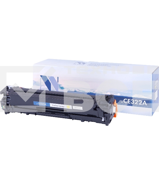 Картридж лазерный NV Print совместимый HP CE322A Yellow для LJ Color CP1525 (1300k)