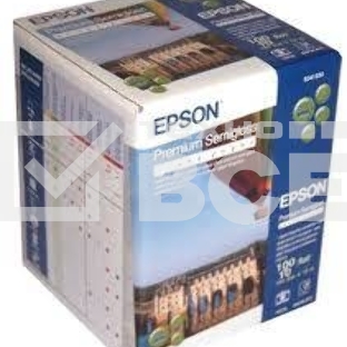 Бумага Epson Premium Semiglossy Photo Paper 100*8m, 251г/м2