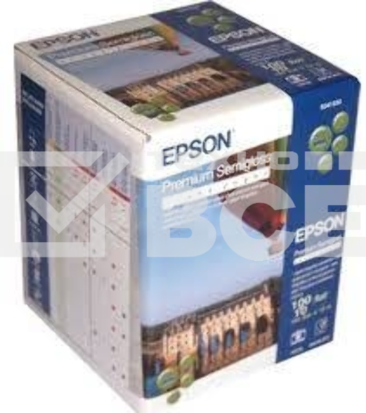Бумага Epson Premium Semiglossy Photo Paper 100*8m, 251г/м2